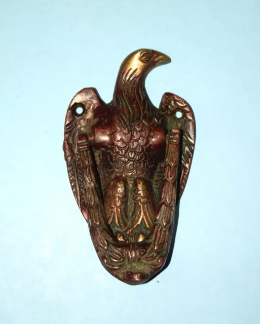 Hawk Shape Brass Doorbell Eagle Door Kncoker Bungalow Exterior door Decor EK658