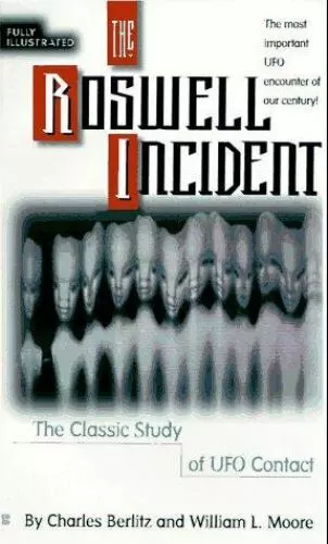 The Roswell Incident, , Berlitz, Charles,Moore, William L., Good, 1990T,