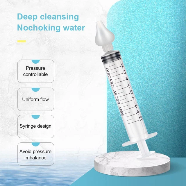 10ML Baby Cleaner Nasal Aspirator Nursing Children's Syringe Wash Nasal J5V2