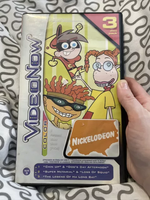 Nickelodeon VideoNow The Wild Thornberrys, The Fairly Odd parents, Rocket Power