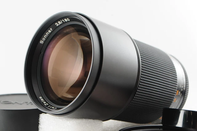 [Beste Mint] Contax Carl Zeiss Sonnar 180mm F/2.8 AEG C/Y Halterung Aus Japan