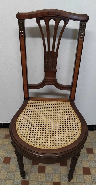 2 CHAISES CHIPPENDALE/ LOUIS XV /ROCAILLE★BROCANTIC★ANTIQUITÉS/BROCANTE