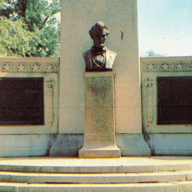 LINCOLN SPEECH ADDRESS Memorial PA Gettysburg Pennsylvania UNP Chrome