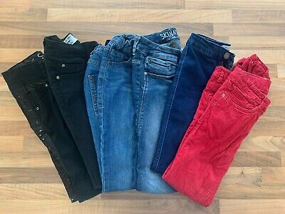 Selection Of Used Girl's New Look M&S Next Jeans Make Your Own Bundle Age 10-11