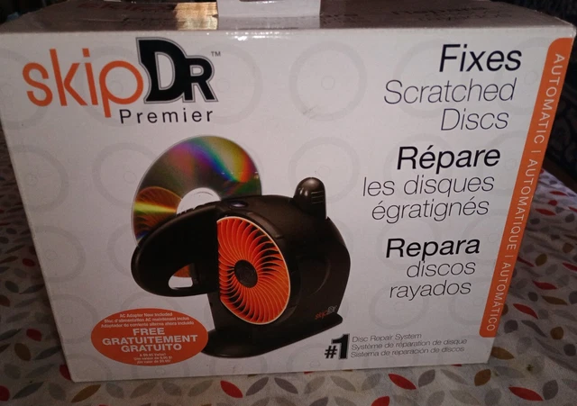 Skipdr Premier Disc Repair System - Nettoyeur Égratignures CD DVD Occasion
