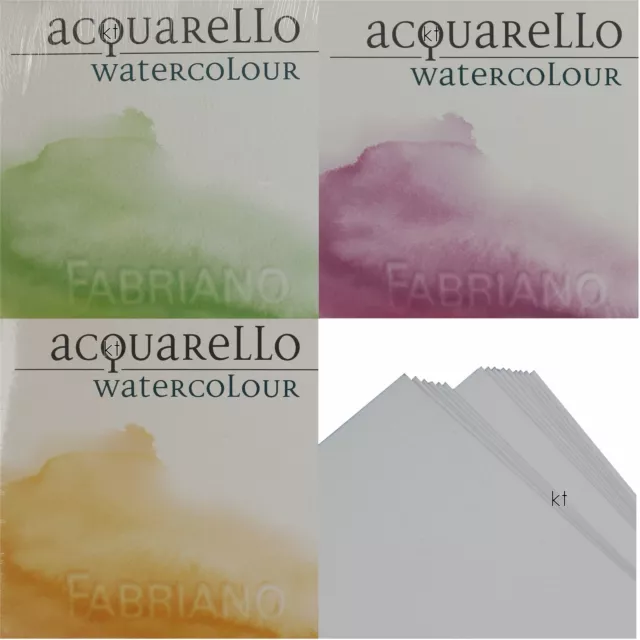 Fabriano Artistico Watercolour Paper 640 300 200gsm sheets Surfaces CP Hot press