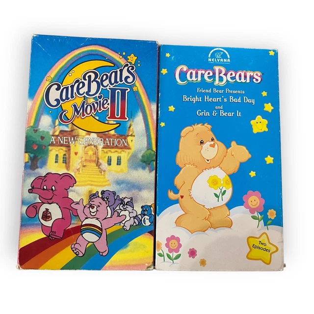 VINTAGE CARE BEARS Movie II 2 VHS Tape A New Generation 1994 & Friend Bear 7.60 PicClick VINTAGE CARE BEARS Movie II 2 VHS Tape A New Generation 1994 & Friend Bear 7.60 PicClick