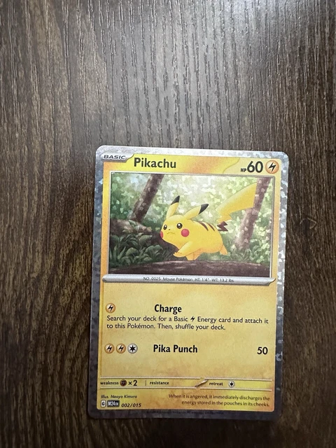 pikachu pokemon card 002/015 2020 POKEMON VIVID VOLTAGE