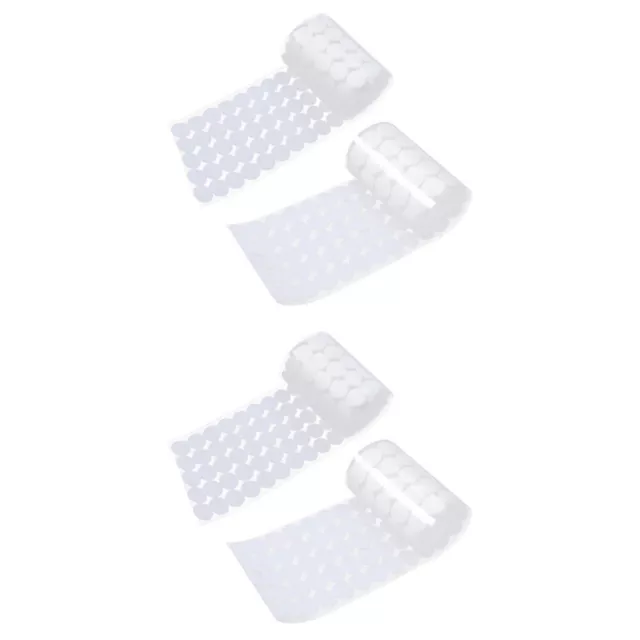 900 pares de cinta adhesiva autoadhesiva nailon blanca