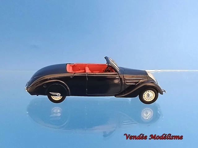 BC194 Elysée #ELY531 1:43 Peugeot 402 Eclipse 1936 Vert Clair – Miniature De Collection