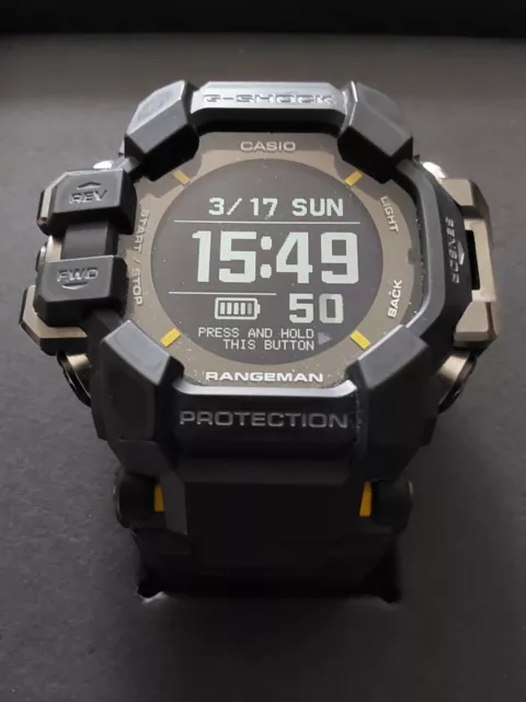 Casio G-Shock "Rangemann" GPR-H1000 1 Master of G Schwarz