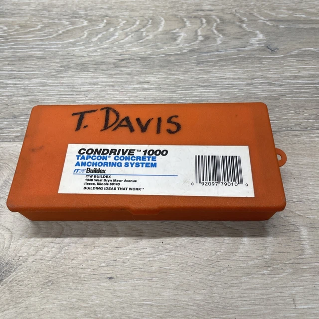 Anchor Installation Tool Condrive 1000 Masonry – Drives Hex & Phillips ...