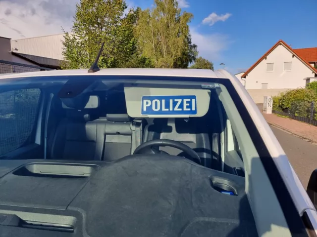 Polizei/Security/Feuerwehr/Zoll/ Einsatzschild reflektierend/ blau