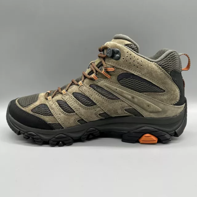 MERRELL MOAB 3 Mid GTX Gore-Tex Waterproof Hiking Boots Olive Mens Uk ...