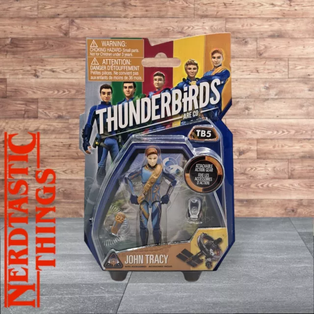 🔥TBS Thunderbirds John Tracy Actionfigur Neu OVP 10cm🔥