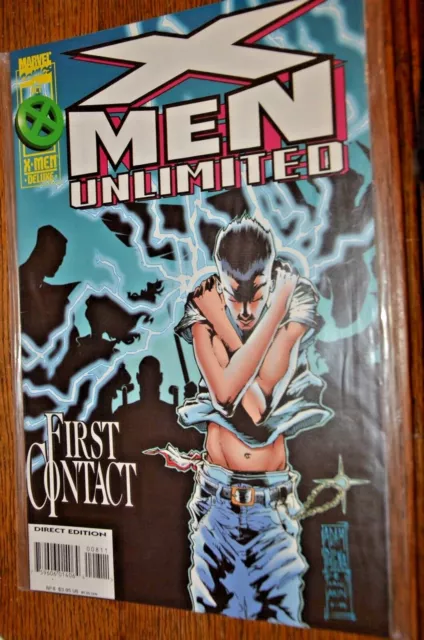 X-MEN UNLIMITED 8 (October 1995) Wolverine mutants SUPERHEROES comic book NM-