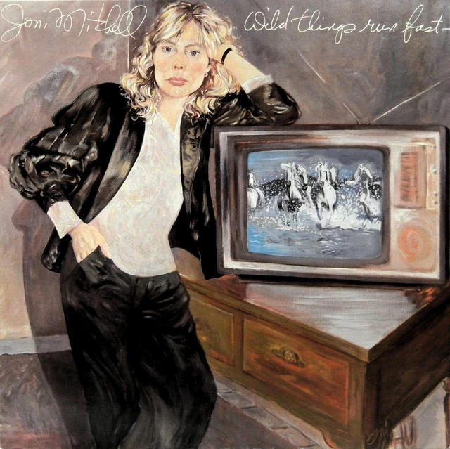 Joni Mitchell - Wild Things Run Fast - Used Vinyl Record - L6035A