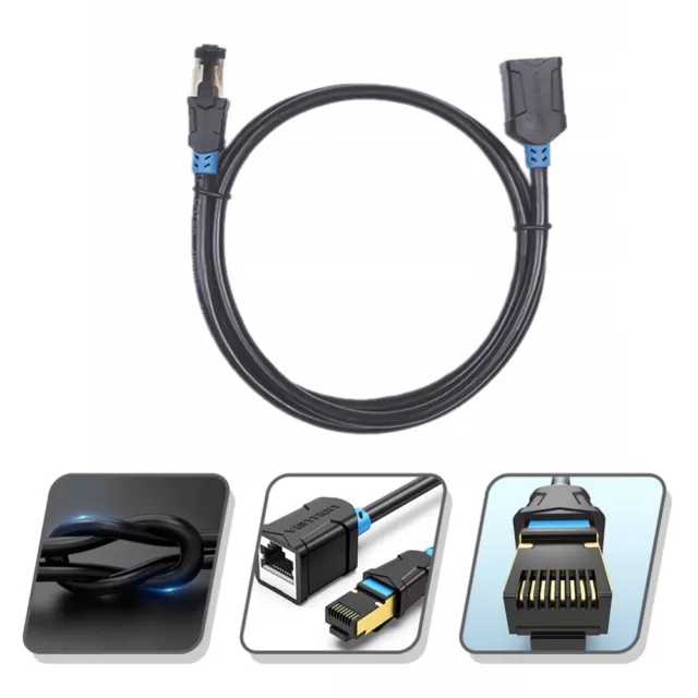 Ethernet LAN Network Extension Cable Gigabit Male to Female