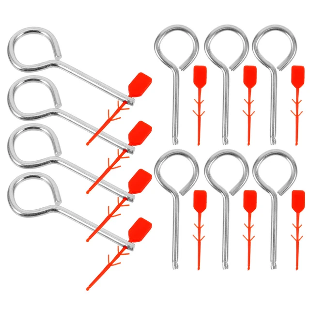 10 PCS FIRE Extinguisher Safety Pin Extinguiser Tamper Latch Office £9. ...