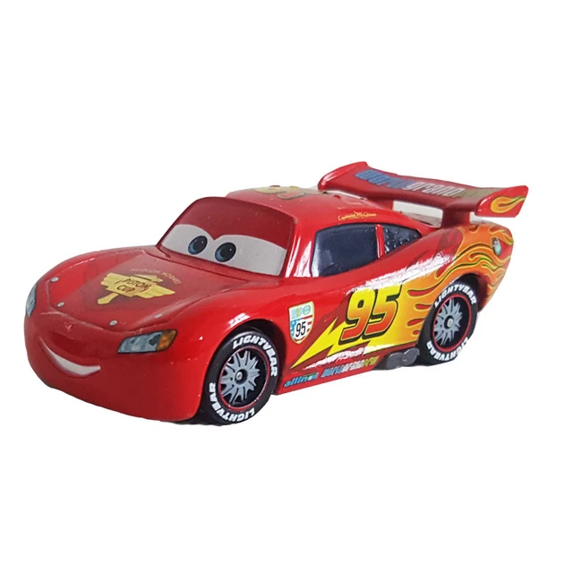 MATTEL DISNEY PIXAR Cars Mcqueen Lightning Metal Diecast Car Vehicle ...