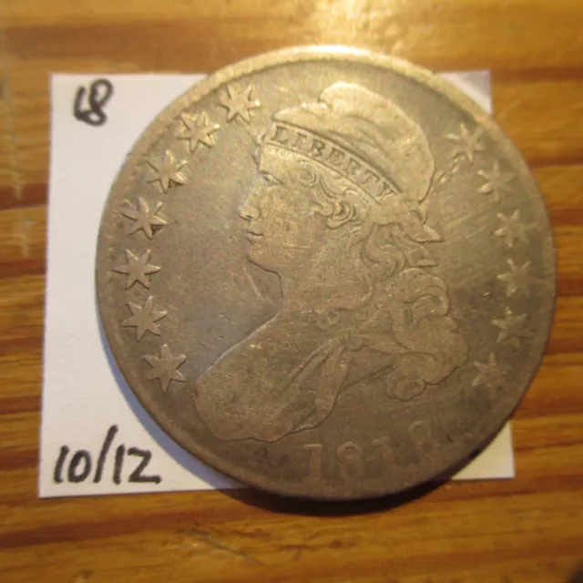 USA -- Half Dollar 1818 Capped Bust  -- Original + echt --