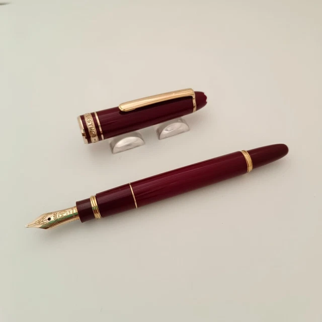 STYLO PLUME MONTBLANC Meisterstuck 114 Bordeaux Mozart EUR 551,62