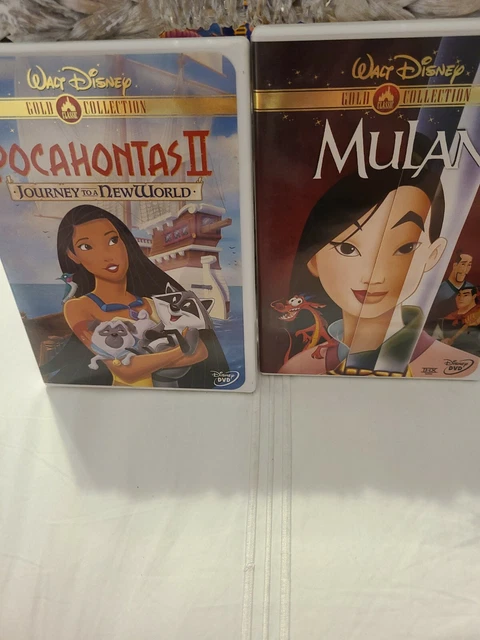 Pocahontas 2 And Mulan Dvds