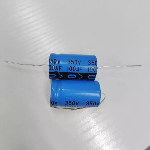 350V 100uf Axial Electrolytic Capacitor for Audio Guitar Tube Amp DIY