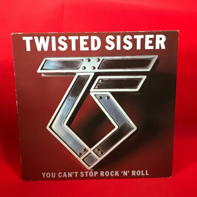 TWISTED SISTER You Can't Stop Rock 'N' Roll 1983 German vinyl LP + INNER