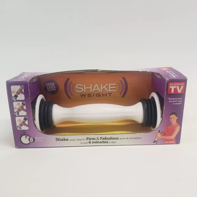 Shake Weight Exercise Weight 21/2 Lb. Boxed White