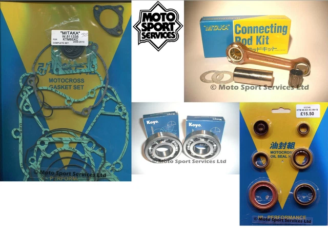 Kit De Reconstruction Moteur Complet Kawasaki KX60 1985-1999 42.96mm - Inclut Vilebrequin Mitaka