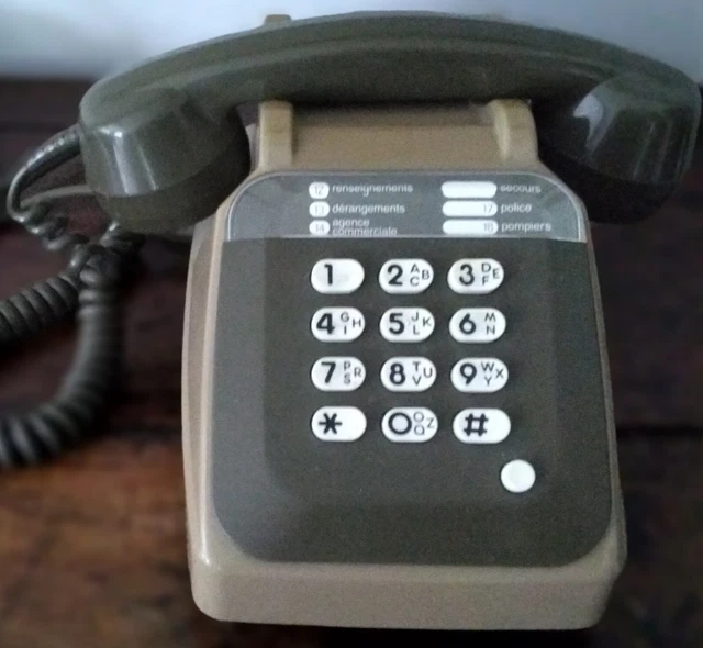 Téléphone Socotel S63 Vintage – Bleu – Fabriqué En France