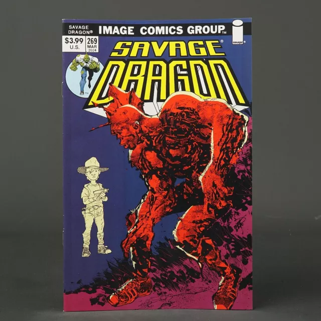 SAVAGE DRAGON #269 Cvr D TWD retro Image Comics 2024 0823IM435 269D (CA) Larsen