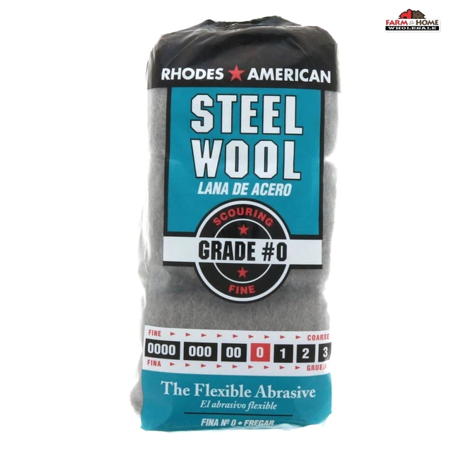 Rhodes American Steel Wool Grade #0 ~ NEW