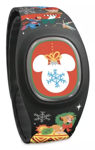 2023 Disney Parks Christmas Holiday Mickey MagicBand+ Plus - NEW UNLINKED