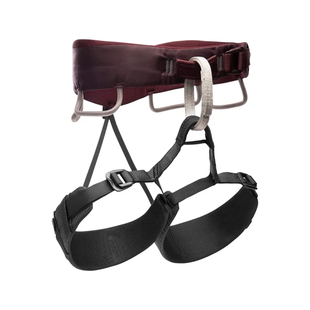 Black Diamond Womens Momentum 3S Rock Climbing Harness Bordeaux Medium