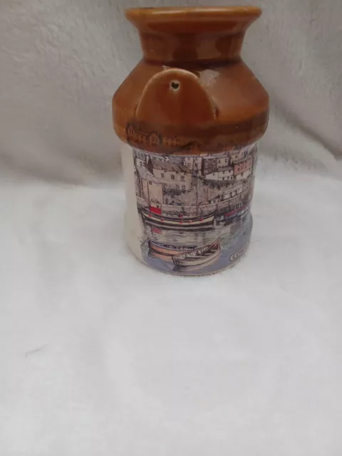 Vintage PRESINGOLL POTTERY Cornwall Cornish Fishing Village