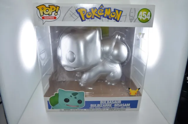 Funko POP Pokémon n°454 Bulbasaur (Bulbizarre) (25th Silver Chrome) 10