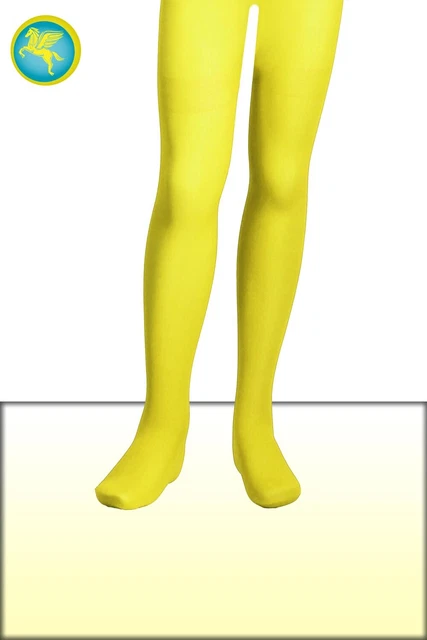 CALZE COLLANT COPRENTI Gialle Bambina Pegasus EUR