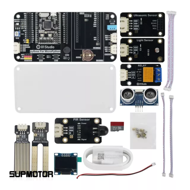 Kit For STM32 MCU Micropython Programming Micropython pyBoard with Sensors