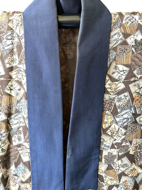 Vintage Japanese juban kimono - Antique Mens Juban 3