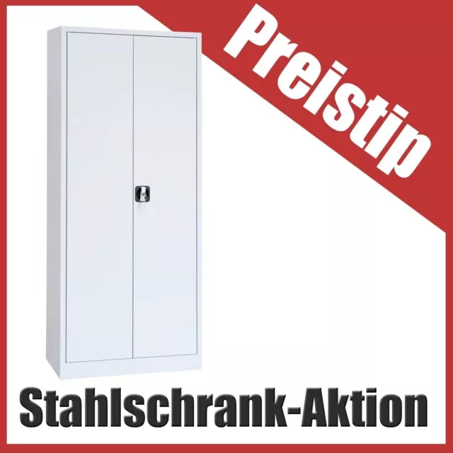 Stahlschrank, Metallschrank "PICO" Werkstattschrank, Büroschrank, Spitzenpreis