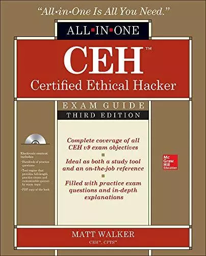 CEH Certified Ethical Hacker All-in-One Exam Guide, T by Walker, Matt 125983655X