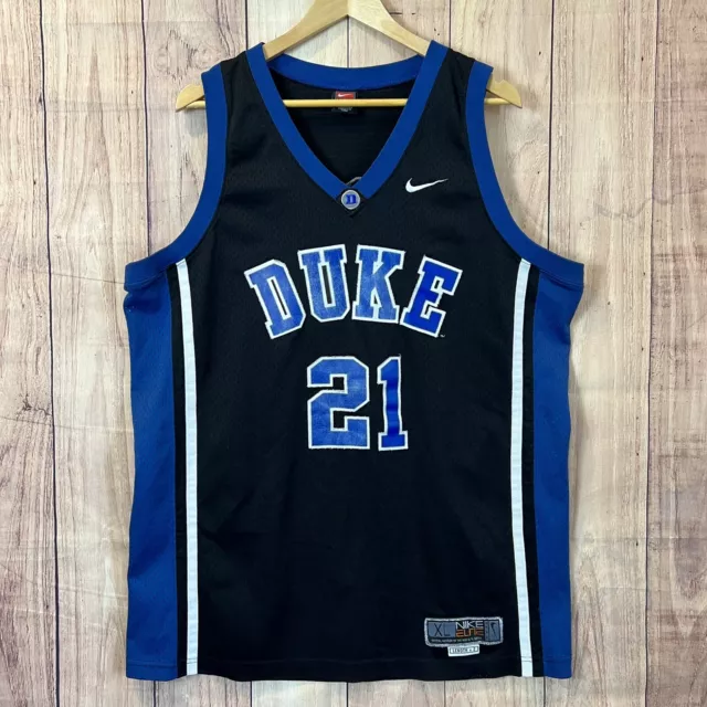 Nike Duke Blue Devils basketball uniform white #2 mismatch S / XL