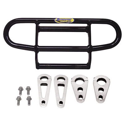 Motorsport Products TT/Short Track Bumper Kit Black Fits YAMAHA RAPTOR 660