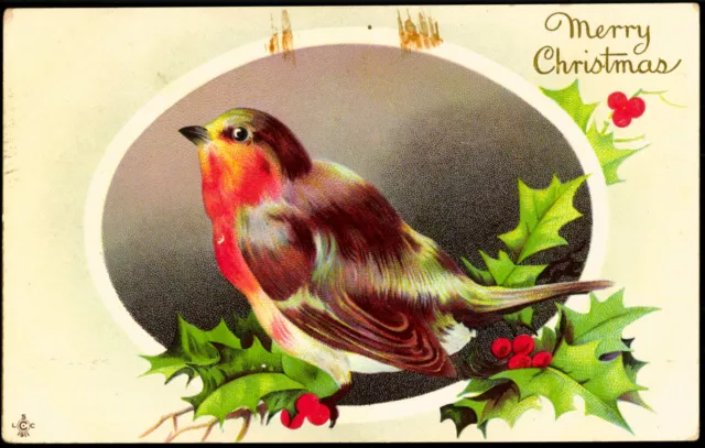 Weihnachten 1915 Weihnachtsvogel Stamps San Francisco Ak No.282