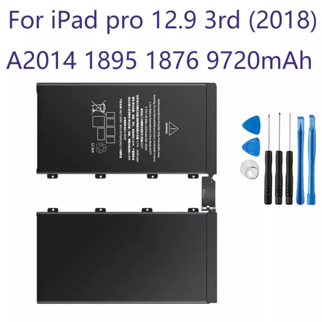 Replacement Internal Battery For iPad Pro 12.9" 3rd (2018) A2014 1895 1876
