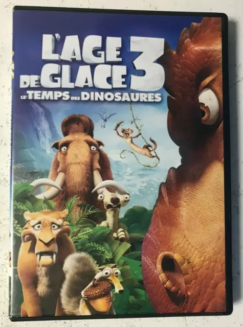 DVD 20TH CENTURY FOX   ★ L'Age de Glace 3 le Temps des Dinosaures  ★ COMME NEUF