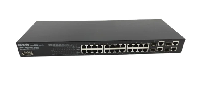 Korenix JetNet 5428G 24+4G Rack-mount Industrial Gigabit Managed Ethernet Switch