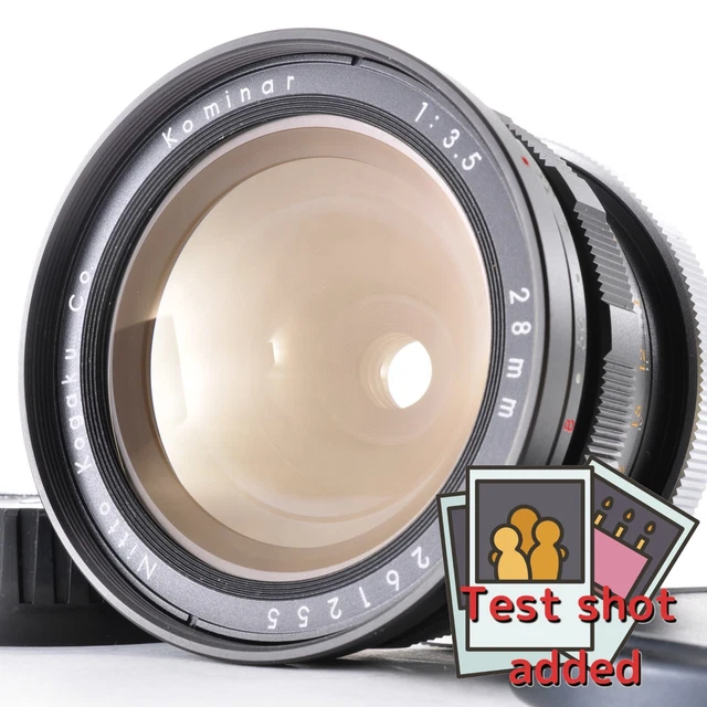 NITTO KOGAKU KOMINAR 28mm f3.5 lens £8.50 - PicClick UK